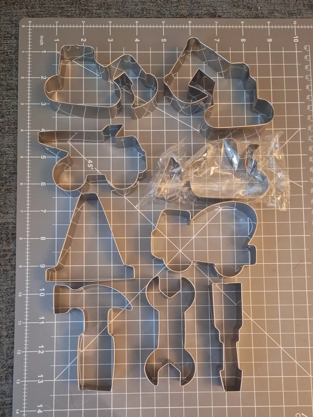 Construction & Tool Cookie Cutters